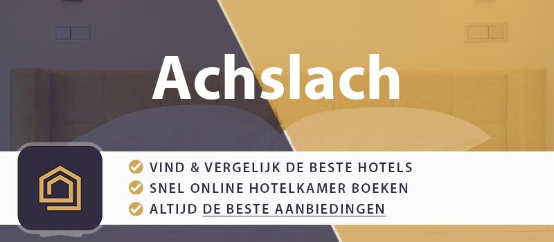 hotel-boeken-achslach-duitsland