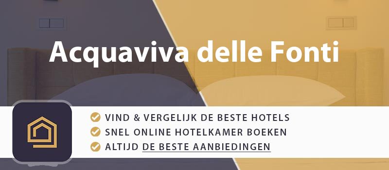 hotel-boeken-acquaviva-delle-fonti-italie