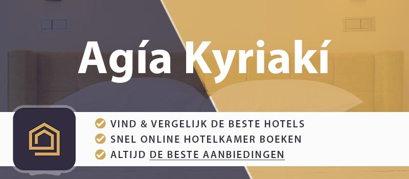 hotel-boeken-agia-kyriaki-griekenland