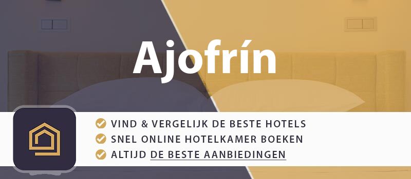 hotel-boeken-ajofrin-spanje