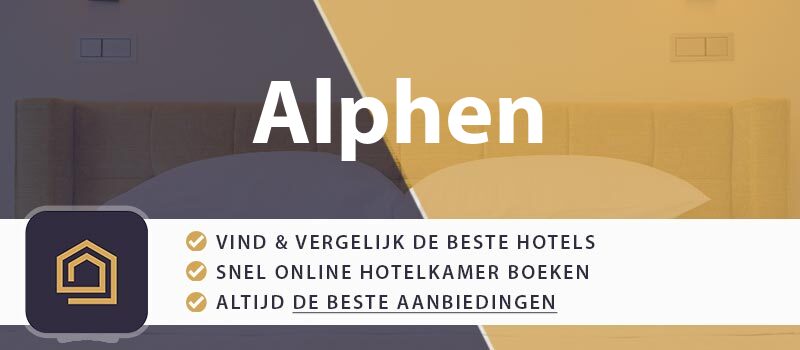 hotel-boeken-alphen-nederland