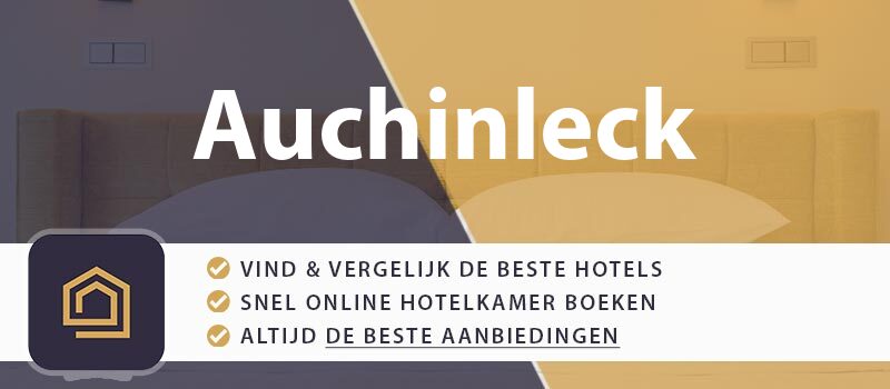 hotel-boeken-auchinleck-groot-brittannie