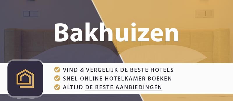 hotel-boeken-bakhuizen-nederland