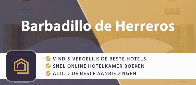 hotel-boeken-barbadillo-de-herreros-spanje