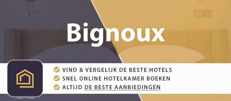 hotel-boeken-bignoux-frankrijk