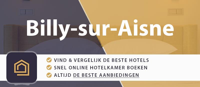 hotel-boeken-billy-sur-aisne-frankrijk