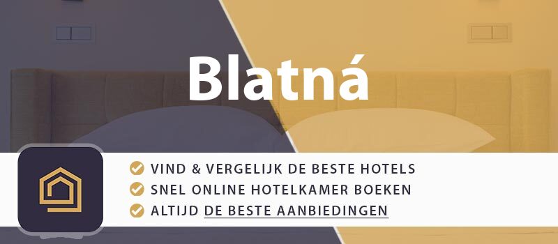 hotel-boeken-blatna-tsjechie