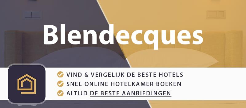 hotel-boeken-blendecques-frankrijk