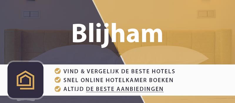 hotel-boeken-blijham-nederland