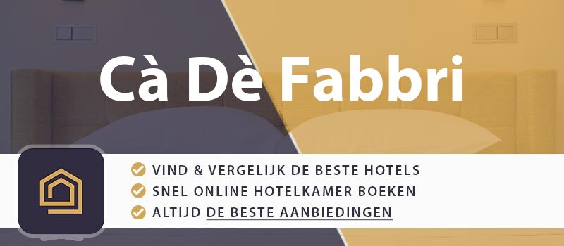 hotel-boeken-ca-de-fabbri-italie