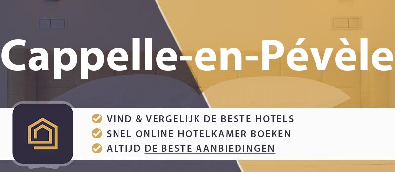 hotel-boeken-cappelle-en-pevele-frankrijk