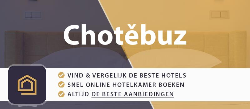 hotel-boeken-chotebuz-tsjechie