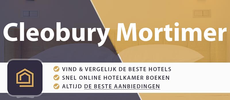 hotel-boeken-cleobury-mortimer-groot-brittannie