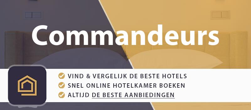 hotel-boeken-commandeurs-nederland