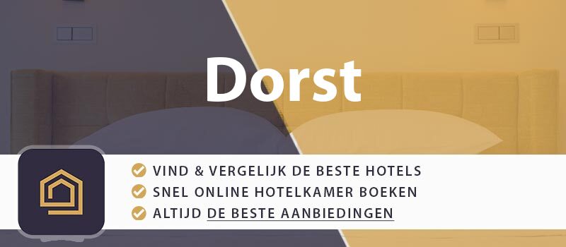 hotel-boeken-dorst-nederland