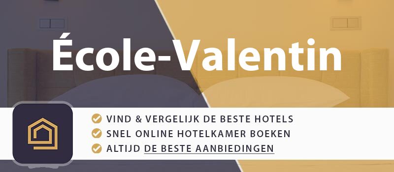 hotel-boeken-ecole-valentin-frankrijk