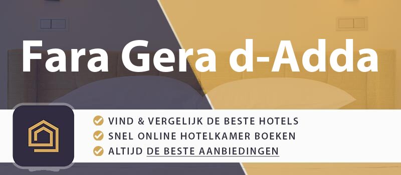 hotel-boeken-fara-gera-d-adda-italie