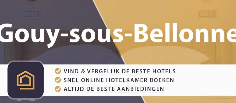 hotel-boeken-gouy-sous-bellonne-frankrijk