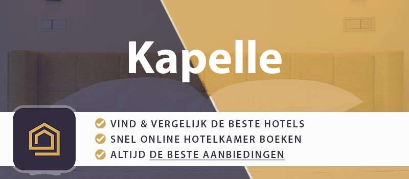 hotel-boeken-kapelle-nederland