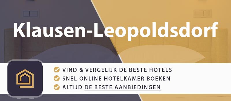 hotel-boeken-klausen-leopoldsdorf-oostenrijk