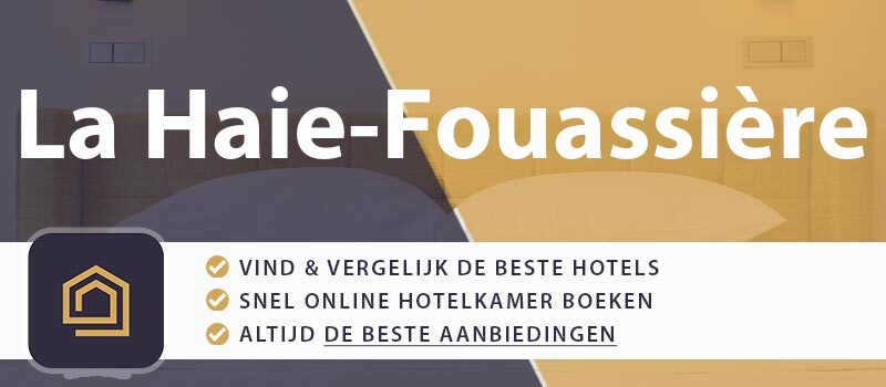 hotel-boeken-la-haie-fouassiere-frankrijk