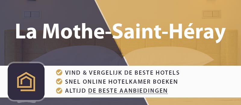 hotel-boeken-la-mothe-saint-heray-frankrijk