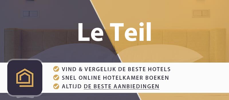 hotel-boeken-le-teil-frankrijk