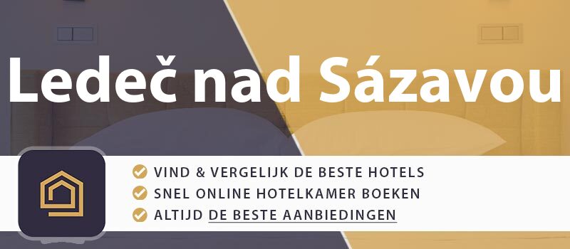 hotel-boeken-ledec-nad-sazavou-tsjechie