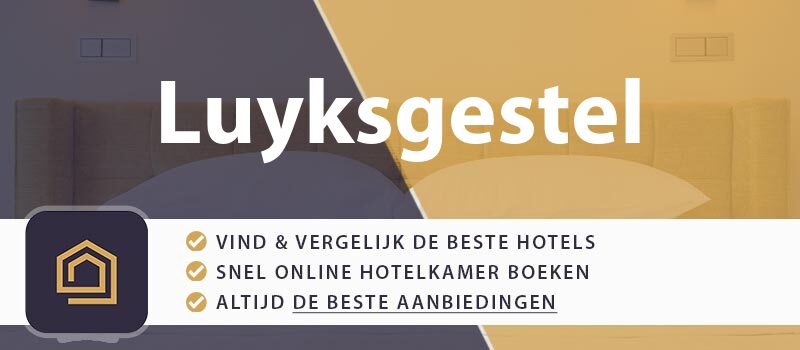 hotel-boeken-luyksgestel-nederland