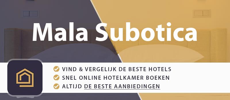 hotel-boeken-mala-subotica-kroatie