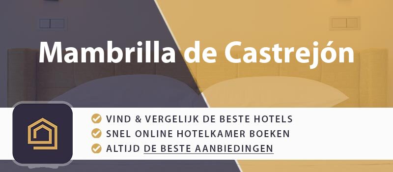 hotel-boeken-mambrilla-de-castrejon-spanje