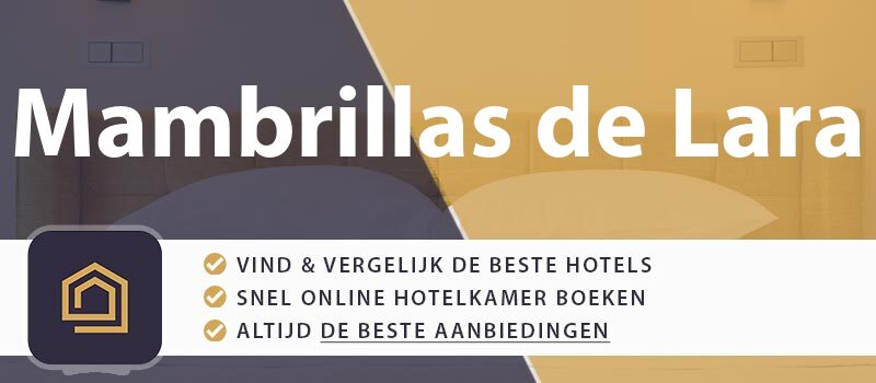 hotel-boeken-mambrillas-de-lara-spanje