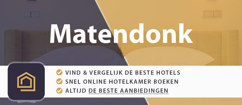 hotel-boeken-matendonk-nederland