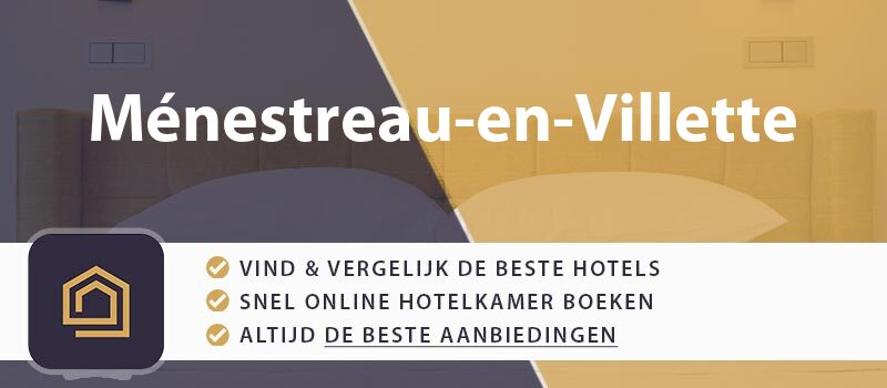 hotel-boeken-menestreau-en-villette-frankrijk