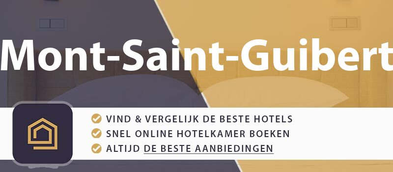 hotel-boeken-mont-saint-guibert-belgie