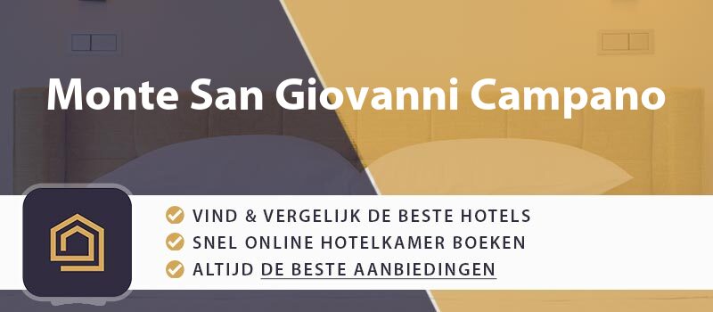hotel-boeken-monte-san-giovanni-campano-italie
