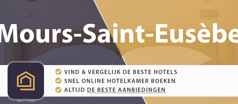 hotel-boeken-mours-saint-eusebe-frankrijk