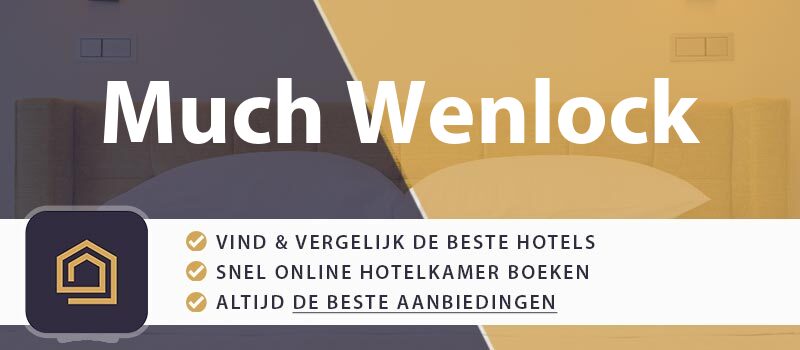 hotel-boeken-much-wenlock-groot-brittannie