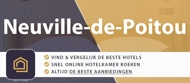 hotel-boeken-neuville-de-poitou-frankrijk