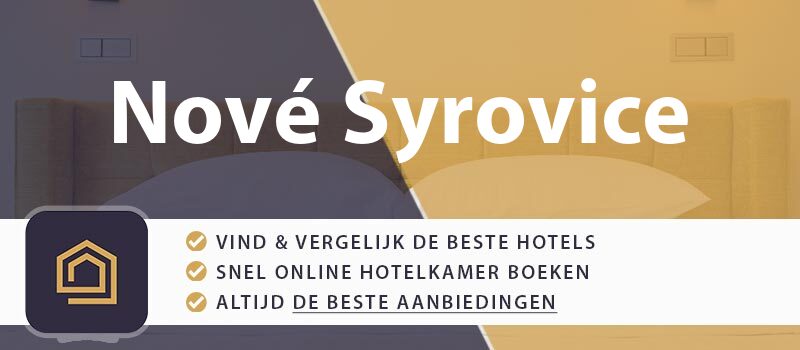 hotel-boeken-nove-syrovice-tsjechie