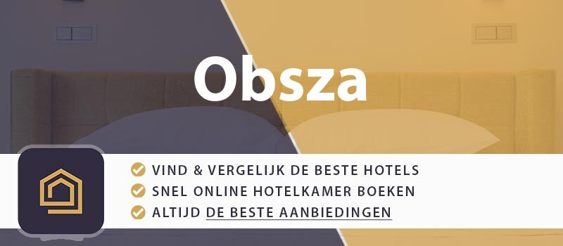 hotel-boeken-obsza-polen