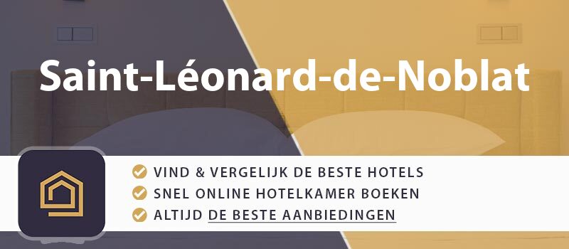hotel-boeken-saint-leonard-de-noblat-frankrijk