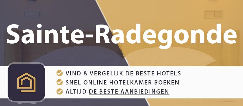 hotel-boeken-sainte-radegonde-frankrijk