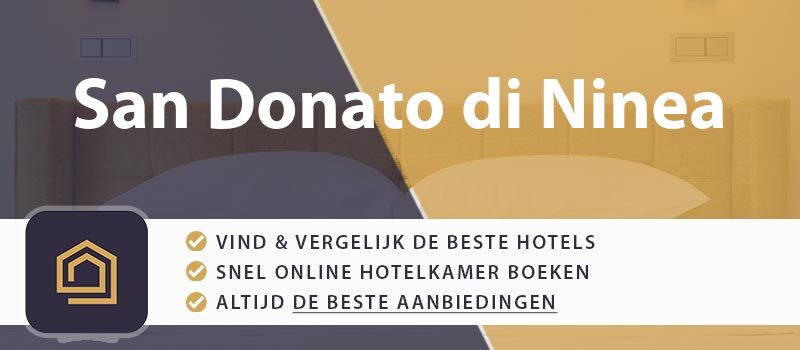 hotel-boeken-san-donato-di-ninea-italie