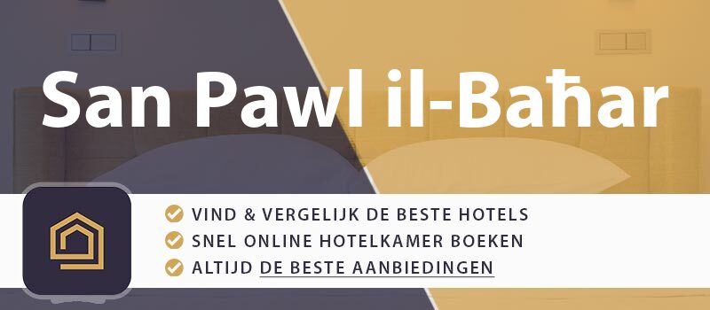 hotel-boeken-san-pawl-il-bahar-malta