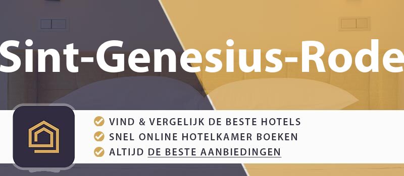 hotel-boeken-sint-genesius-rode-belgie