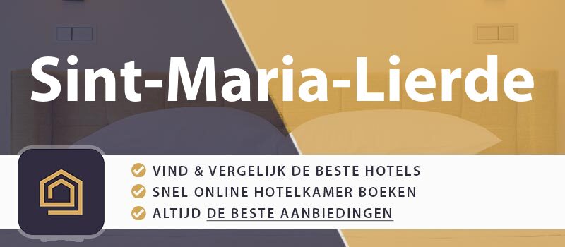 hotel-boeken-sint-maria-lierde-belgie