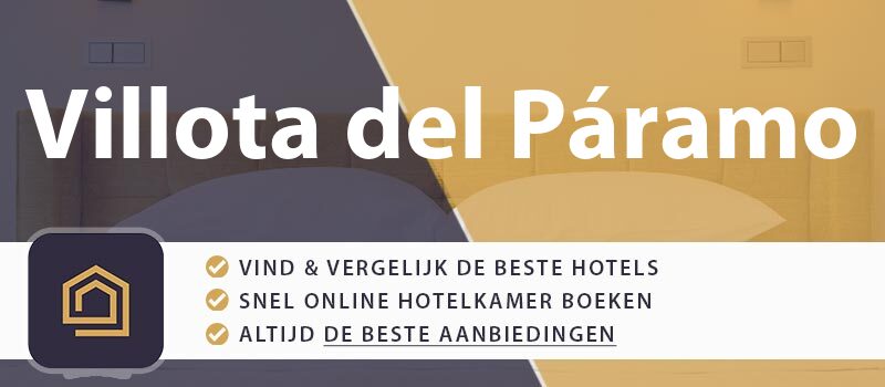 hotel-boeken-villota-del-paramo-spanje